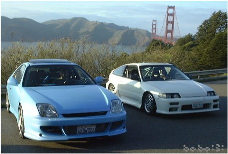 Turbo Prelude and All Motor CRX (Frank and Johnny)